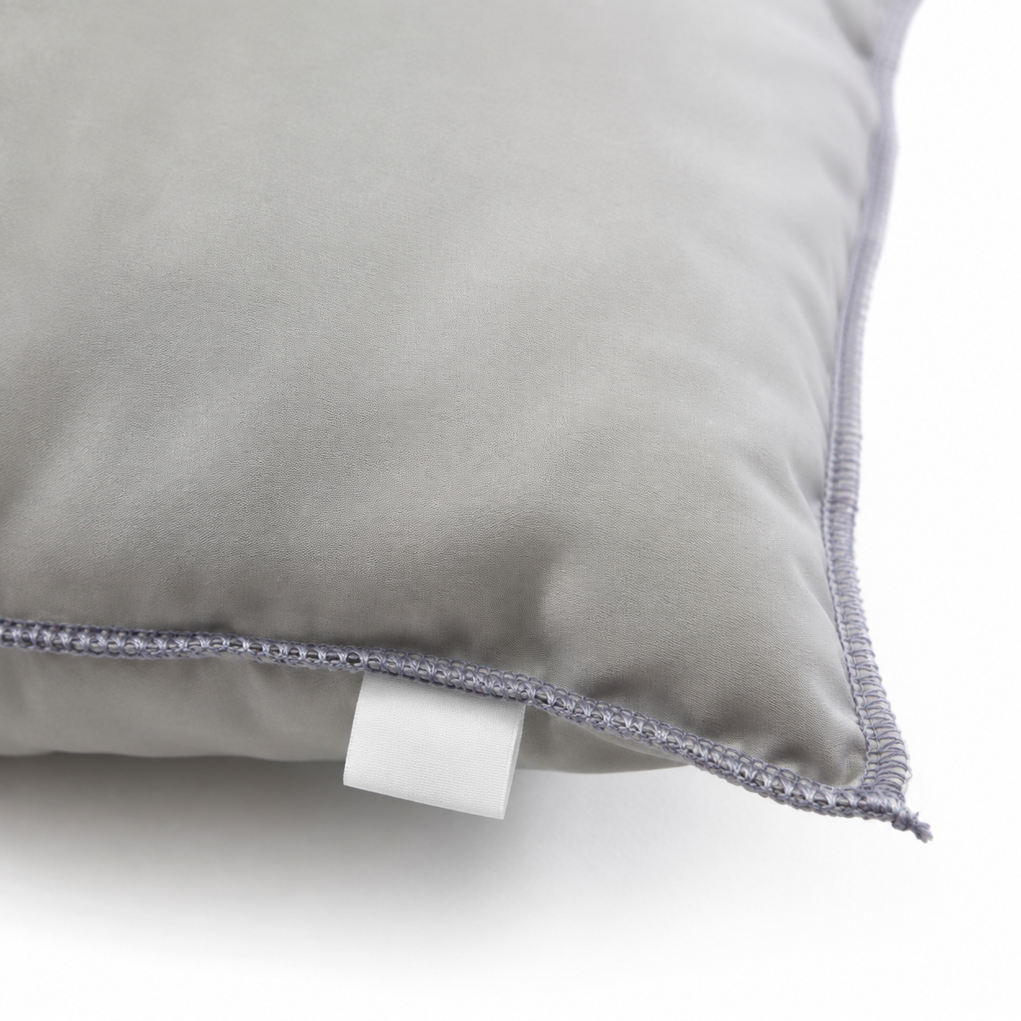 PACK 2 ALMOHADAS NUTH MICROFIBRA POLIÉSTER CONFORT / GRIS ARLIN - 4