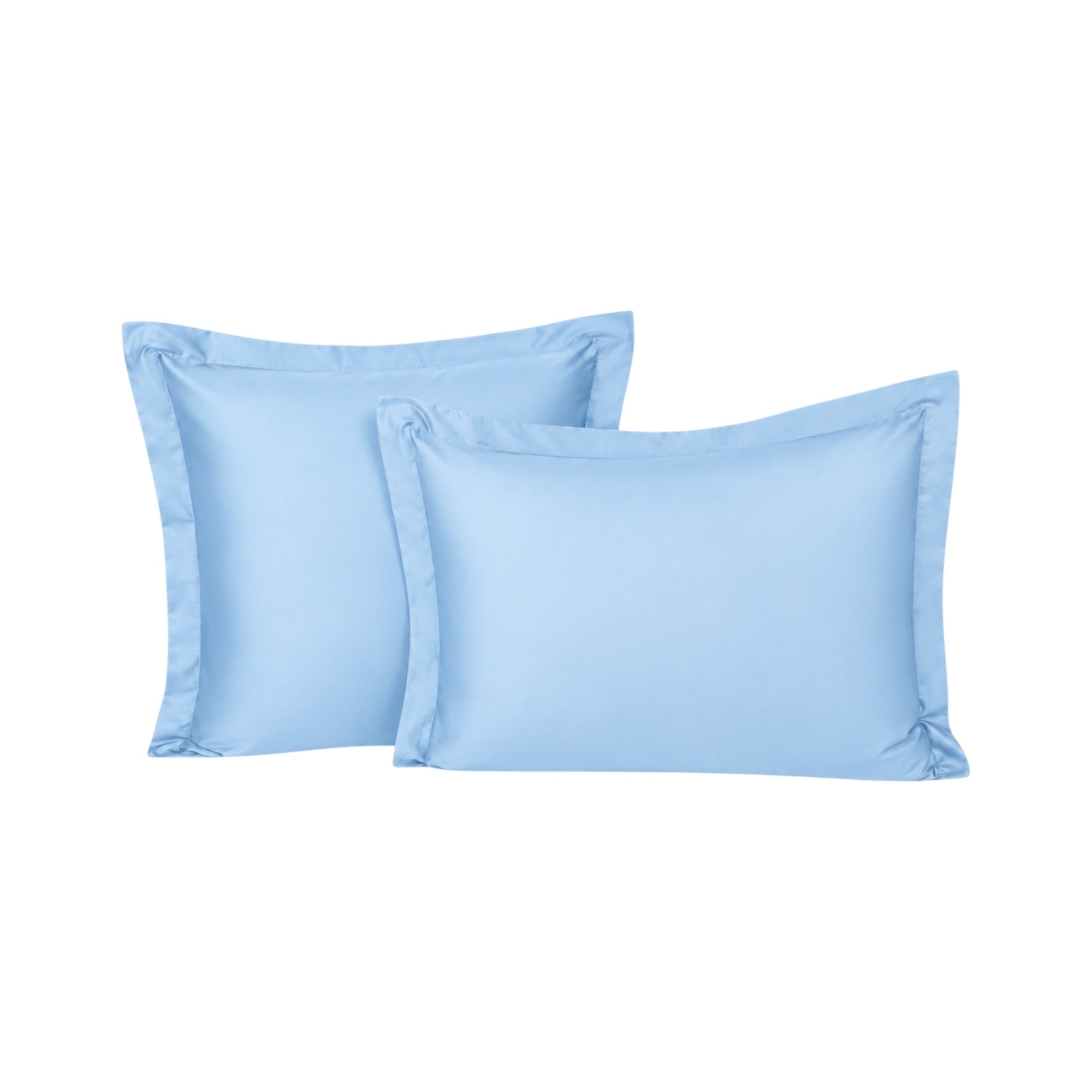 FUNDA DE ALMOHADA 150 HILOS ALGODÓN CONFORT / CELESTE ARLIN - 2