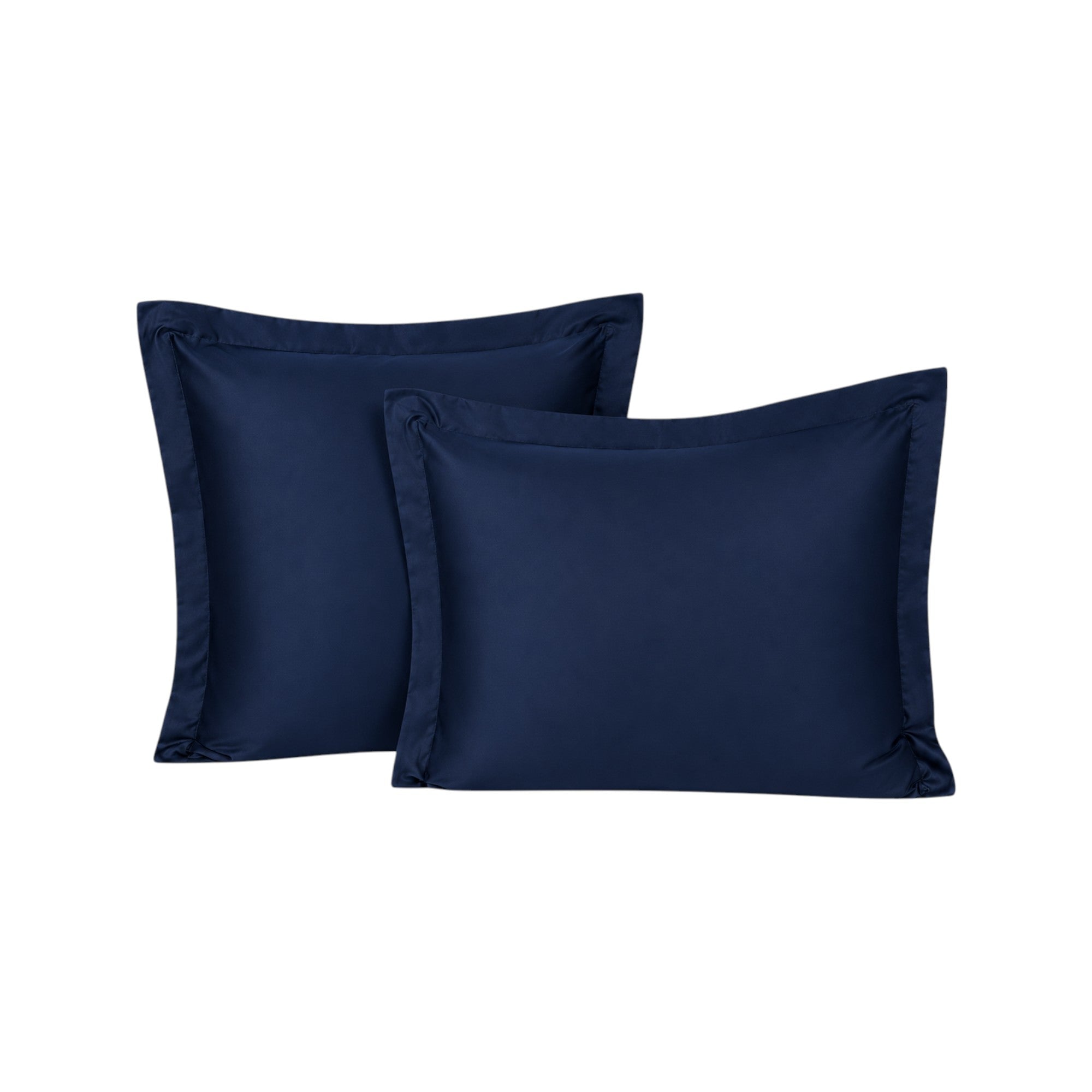 FUNDA DE ALMOHADA 150 HILOS ALGODÓN CONFORT / AZUL MARINO ARLIN - 1