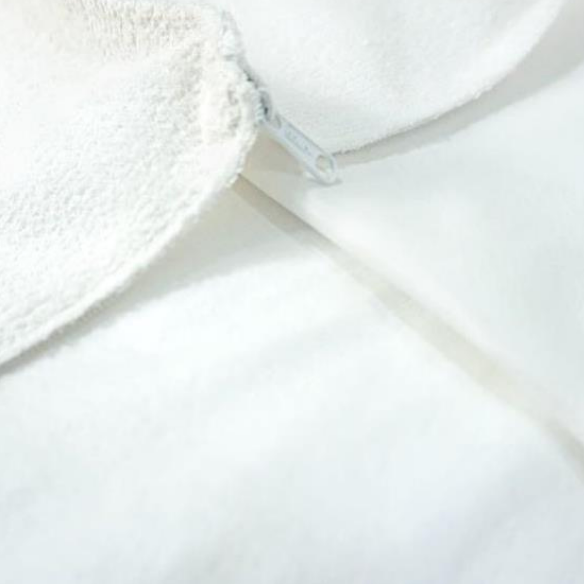 FUNDA DE ALMOHADA ANTIFLUIDO FELPA CONFORT / BLANCO ARLIN - 2