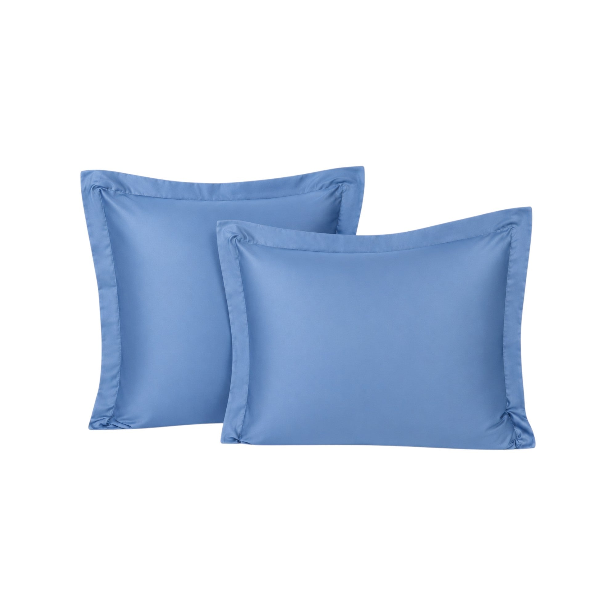 FUNDA DE ALMOHADA 150 HILOS ALGODÓN CONFORT / AZUL ARLIN - 1