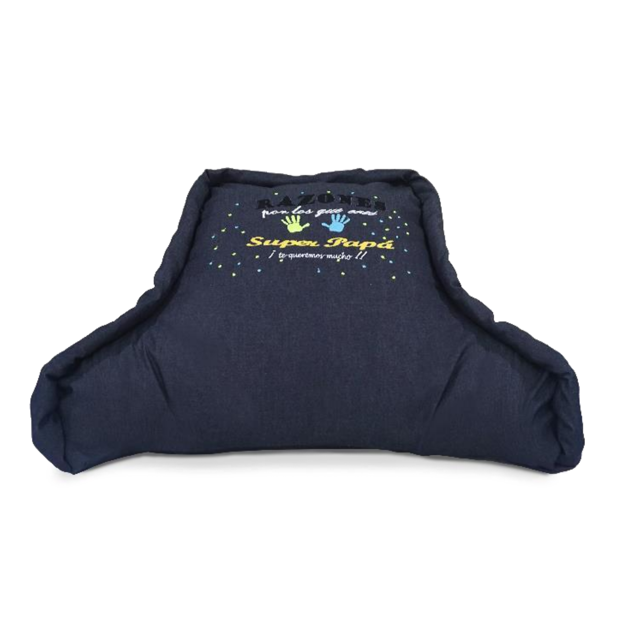 COJÍN ANATÓMICO DENIM CONFORT / AZUL ARLIN - 1