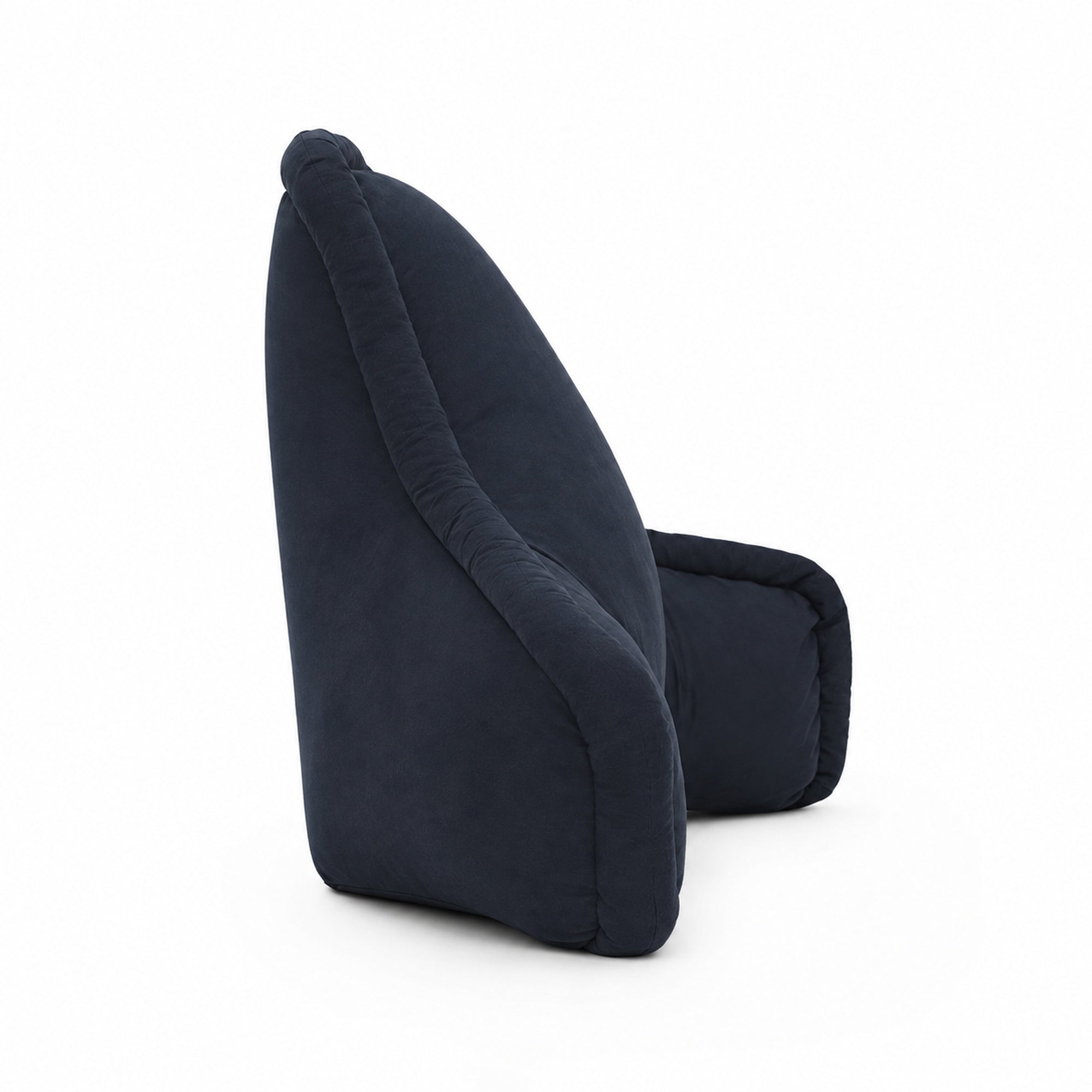 COJÍN ANATÓMICO POLY COTTON DELUXE / AZUL MARINO ARLIN - 4