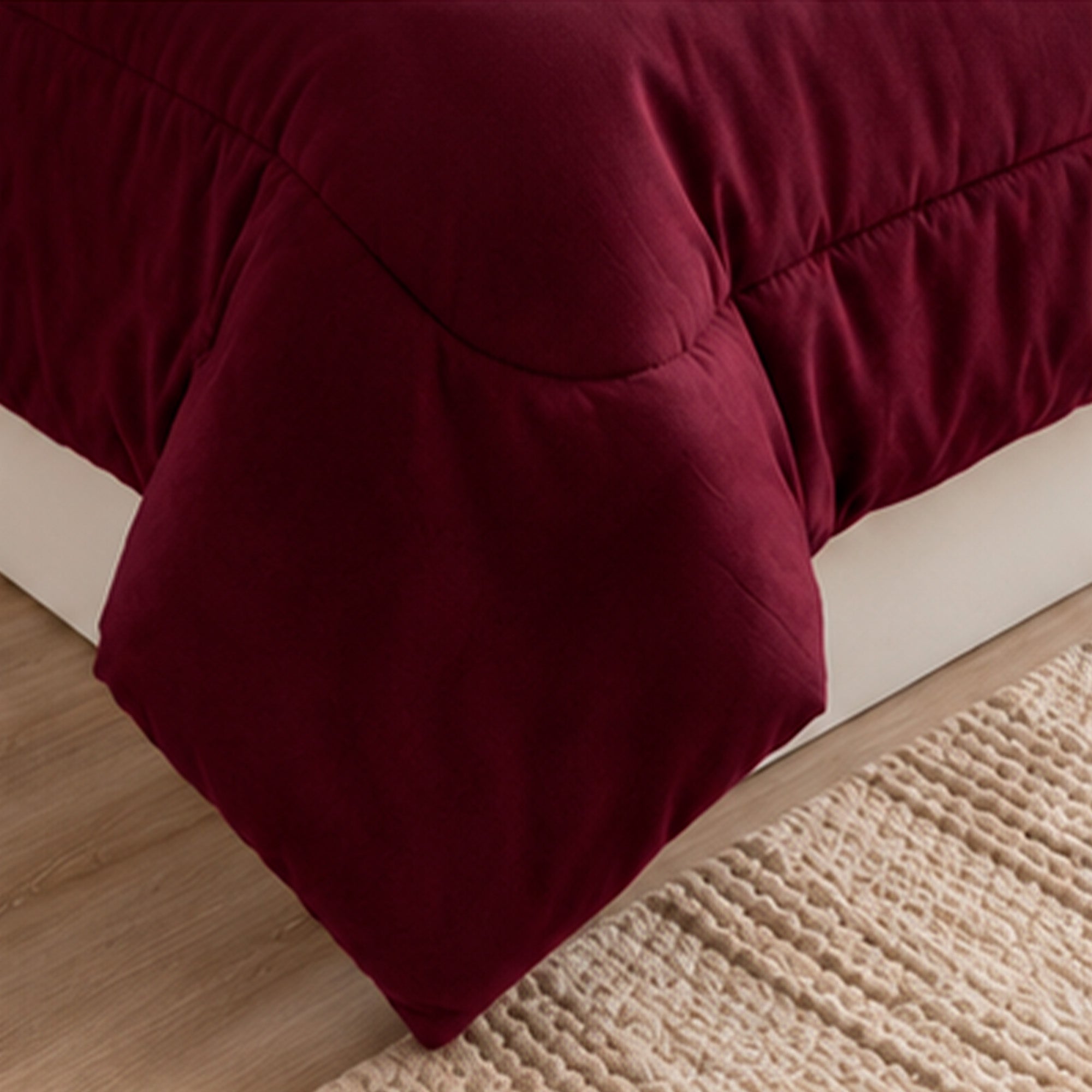EDREDÓN NÓRDICO PLUSH BELL 180 GR MICROFIBRA CONFORT / GUINDA ARLIN - 4