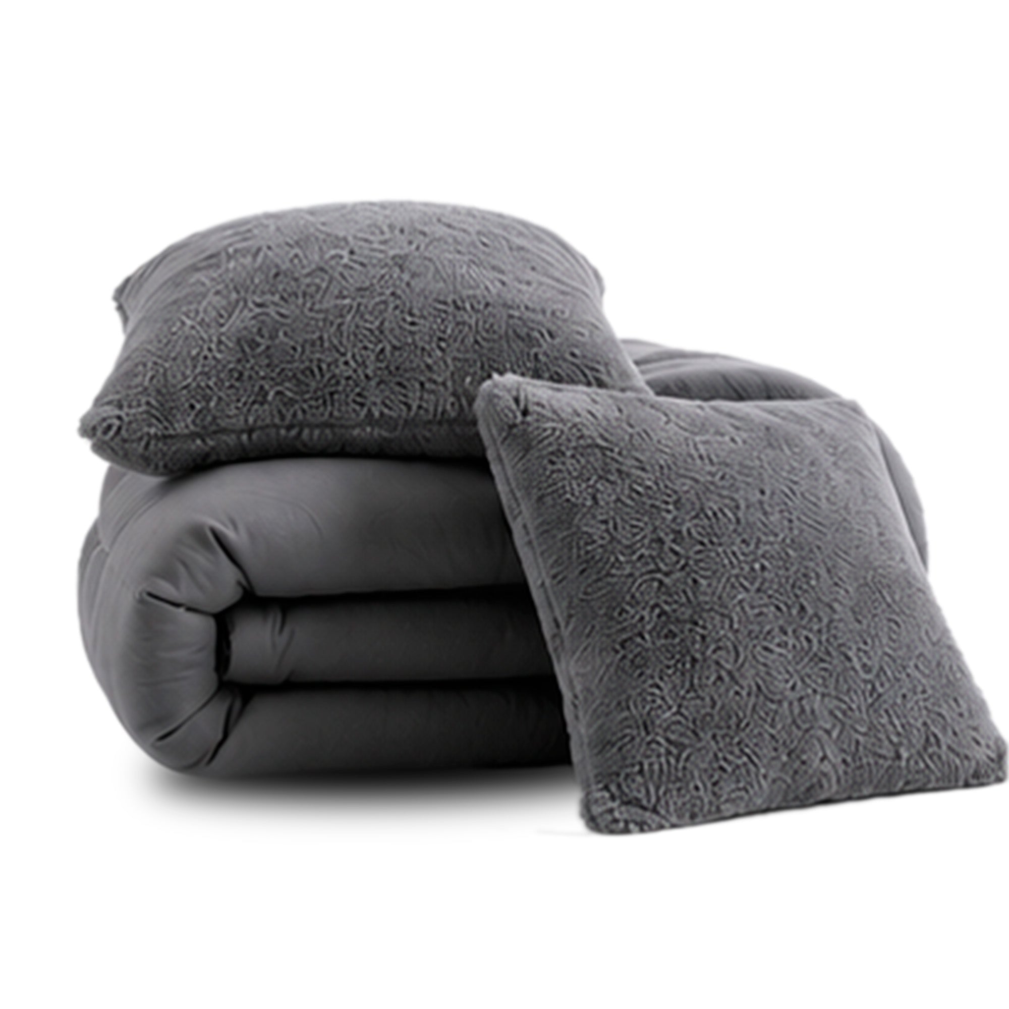 EDREDÓN NÓRDICO PLUSH BELL 180 GR MICROFIBRA CONFORT / PLOMO ARLIN - 5