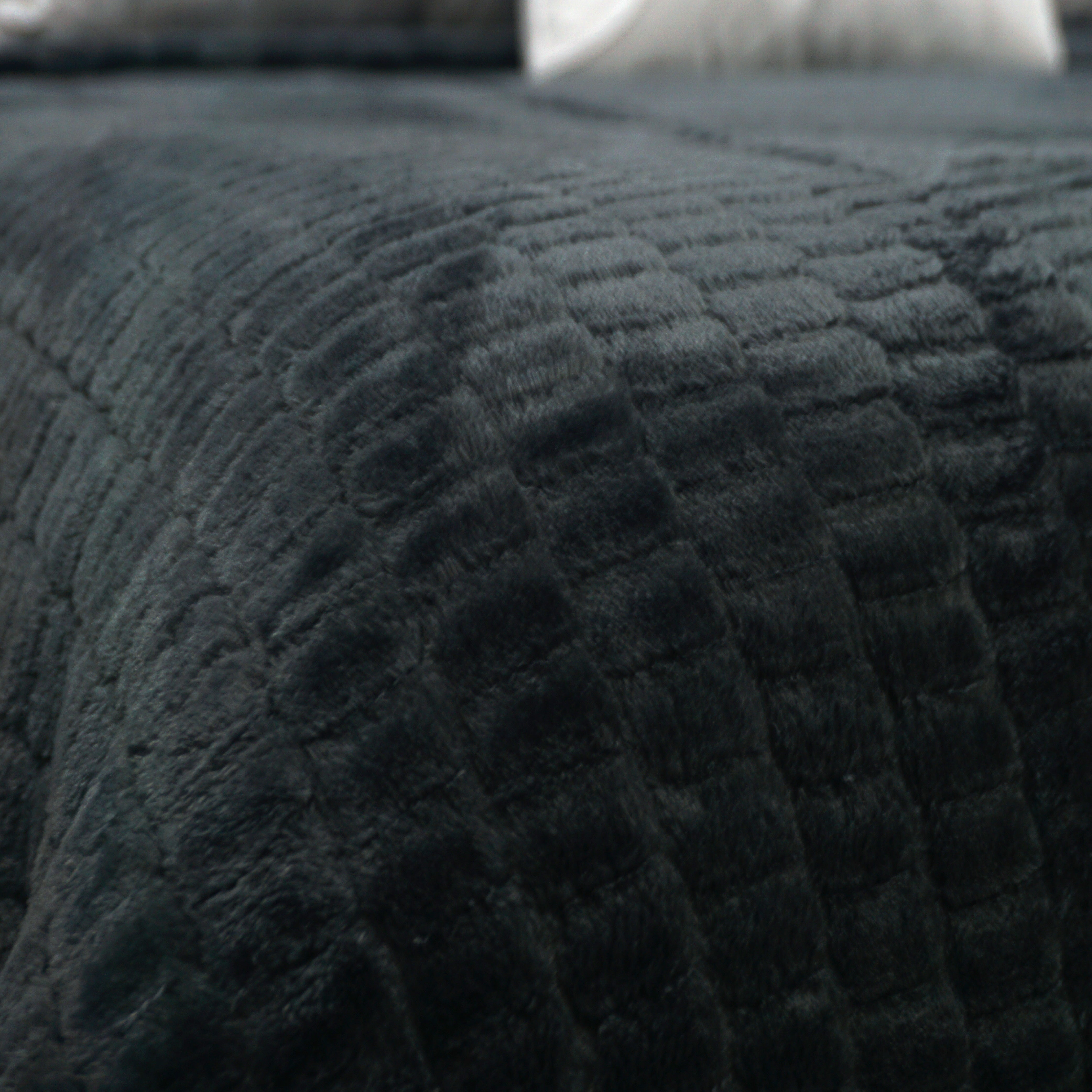 MANTA BRICK BLANCKET MICROFIBRA CONFORT / GRIS ARLIN - 4