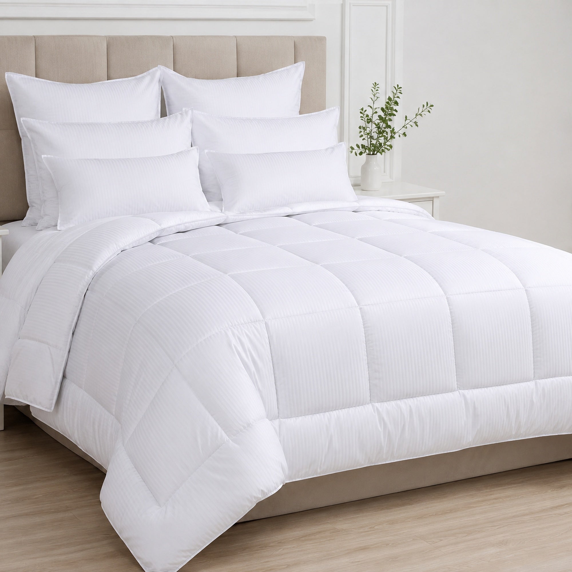 FUNDA DUVET 300 HILOS ALGODÓN PREMIUM / BLANCO ARLIN - 2