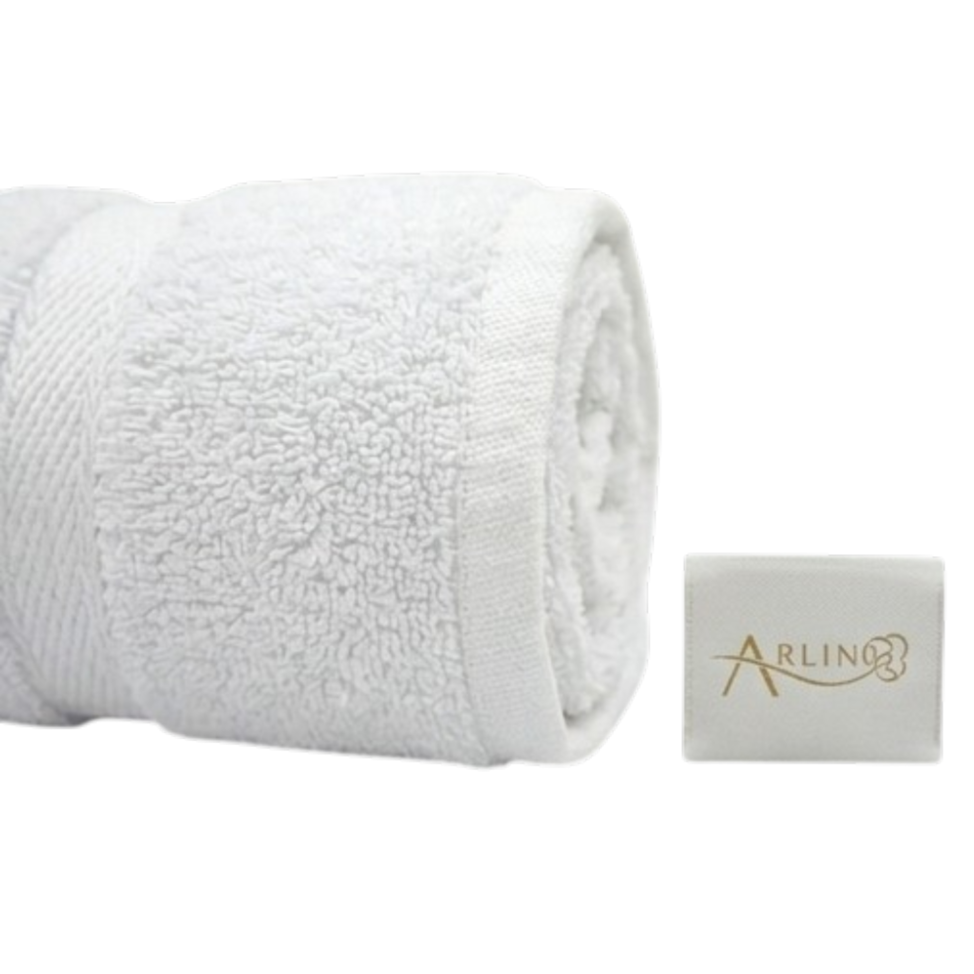 TOALLA CORPORAL FELPA ALGODÓN PREMIUM / BLANCO ARLIN - 2