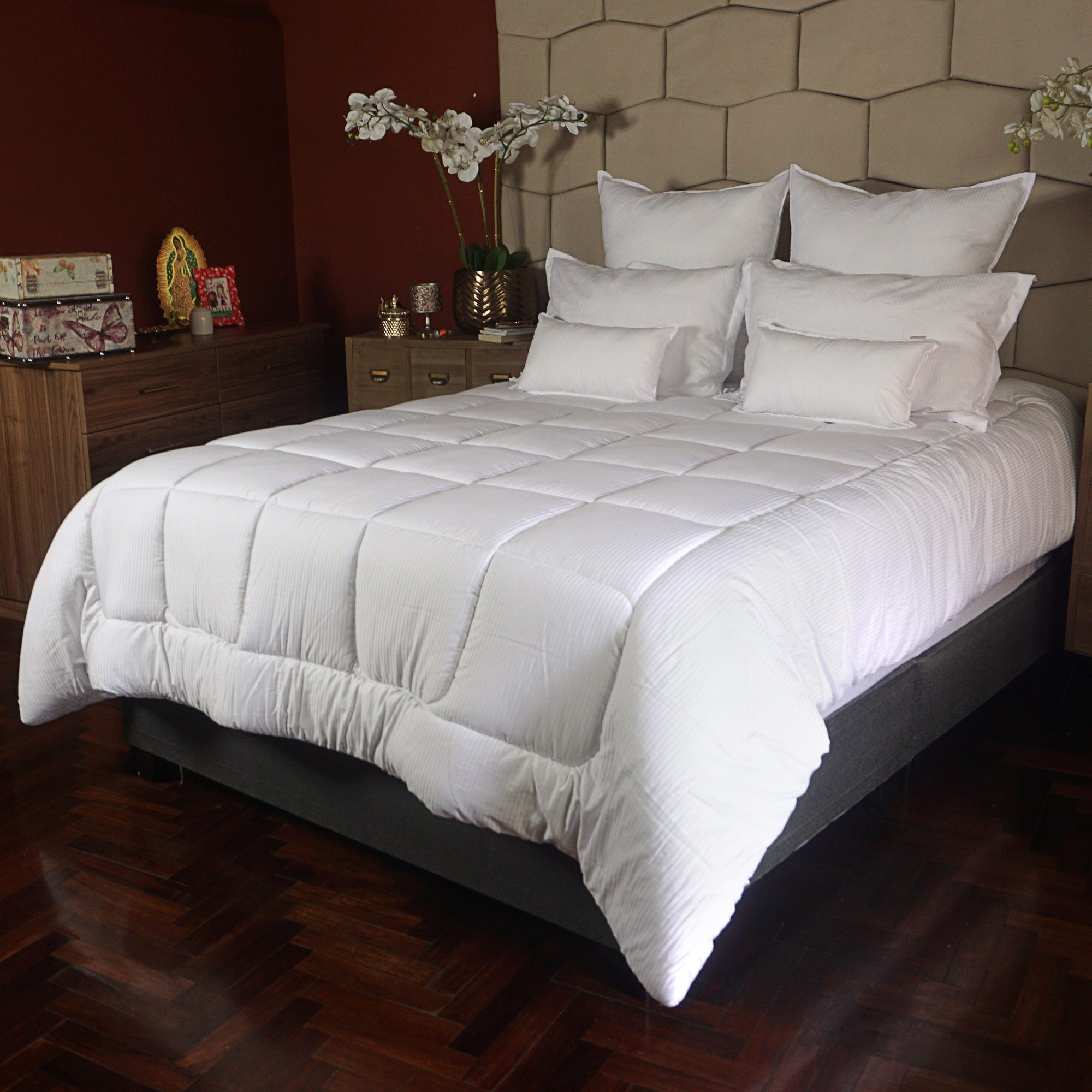EDREDÓN DUVET 300 HILOS PIMA COTTON PREMIUM / LÍNEAS SATINADAS ARLIN - 5