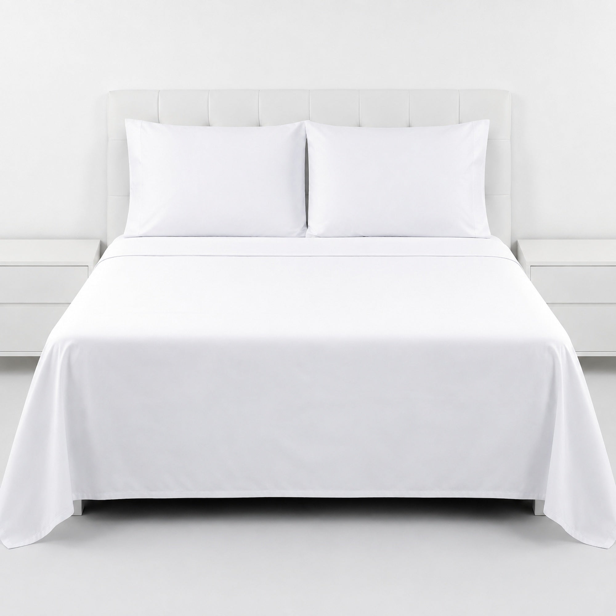 JUEGO DE SÁBANAS 400 HILOS PIMA COTTON PREMIUM / LÍNEAS SATINADAS ARLIN - 3