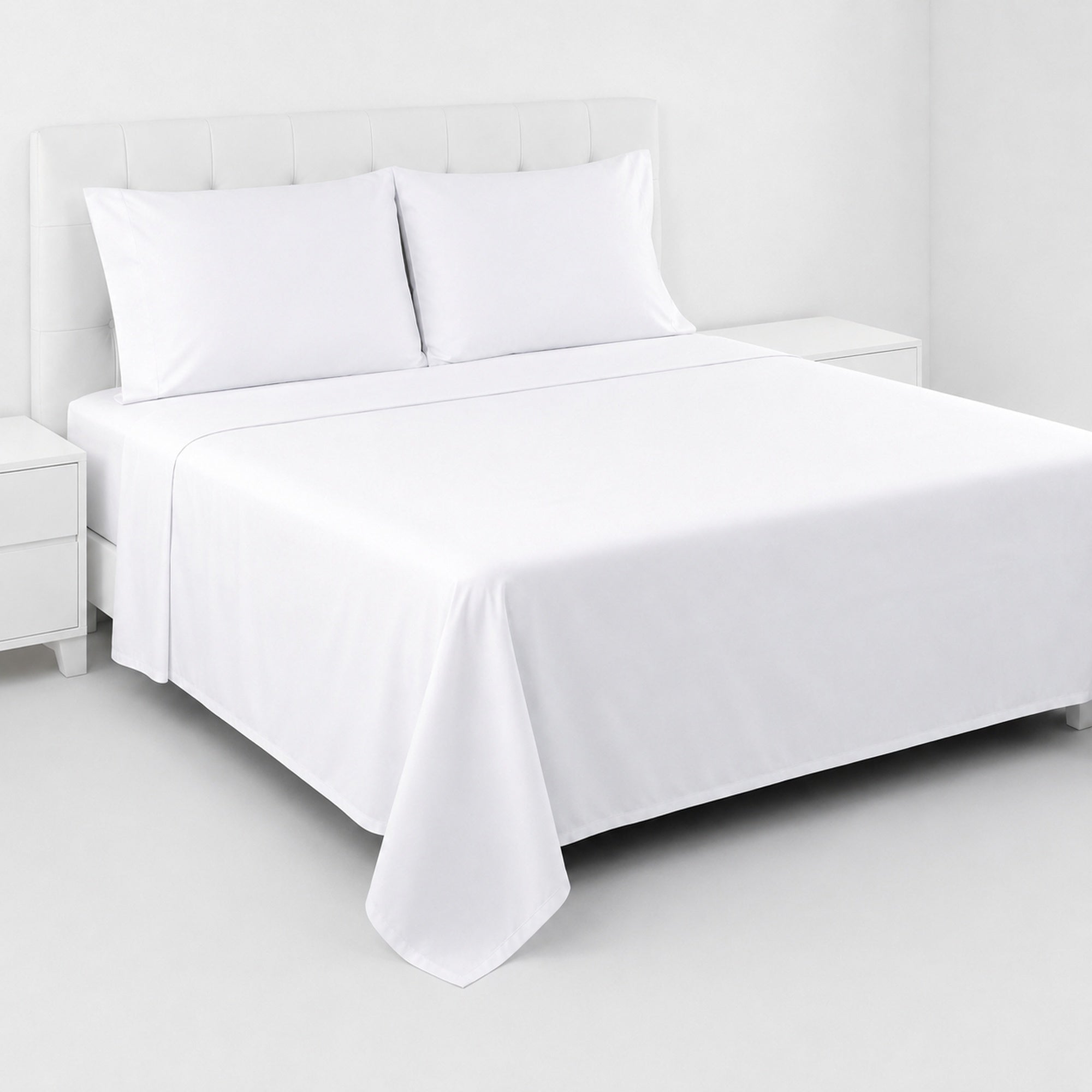 JUEGO DE SÁBANAS 400 HILOS PIMA COTTON PREMIUM / ARLIN 1.5 PLAZAS - 2