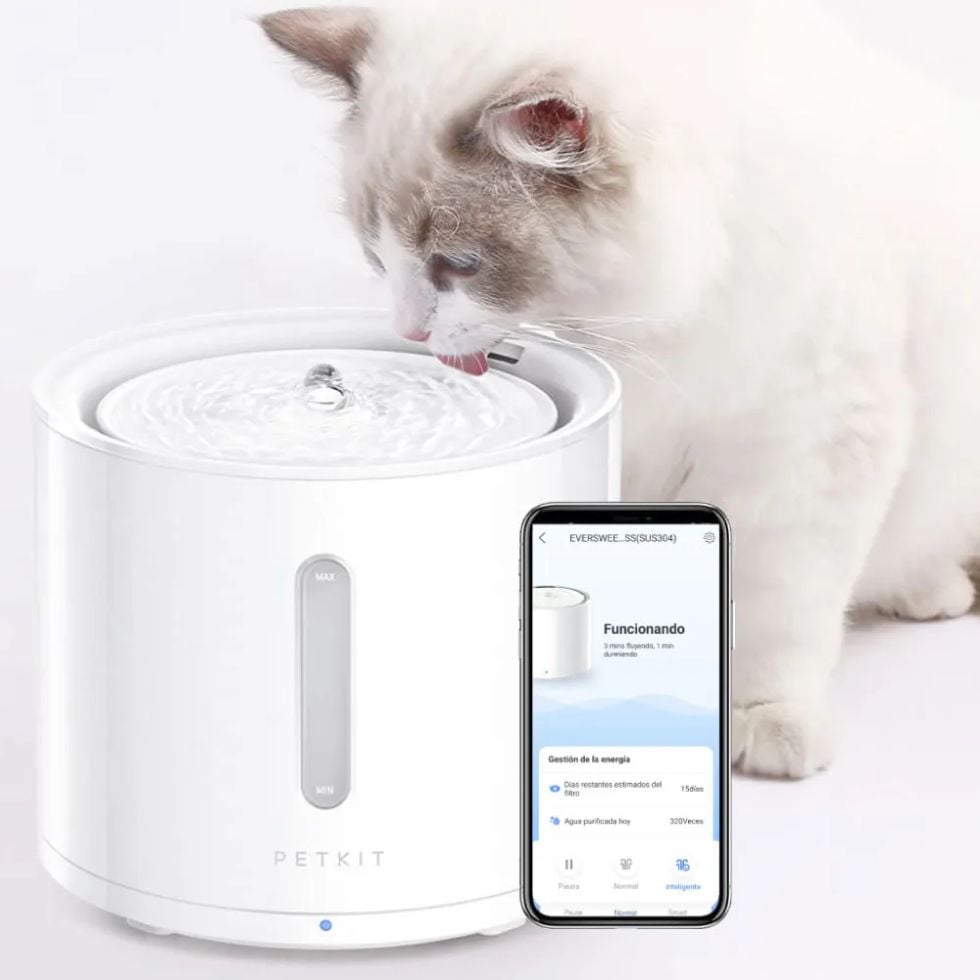 FUENTE DE AGUA PARA MASCOTAS PETKIT - BLANCO - 1