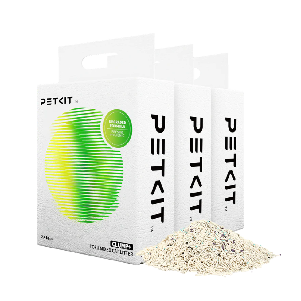 ARENA PETKIT CLUMP+ TOFU MIXTA – PACK X3 2.4 KG - 1