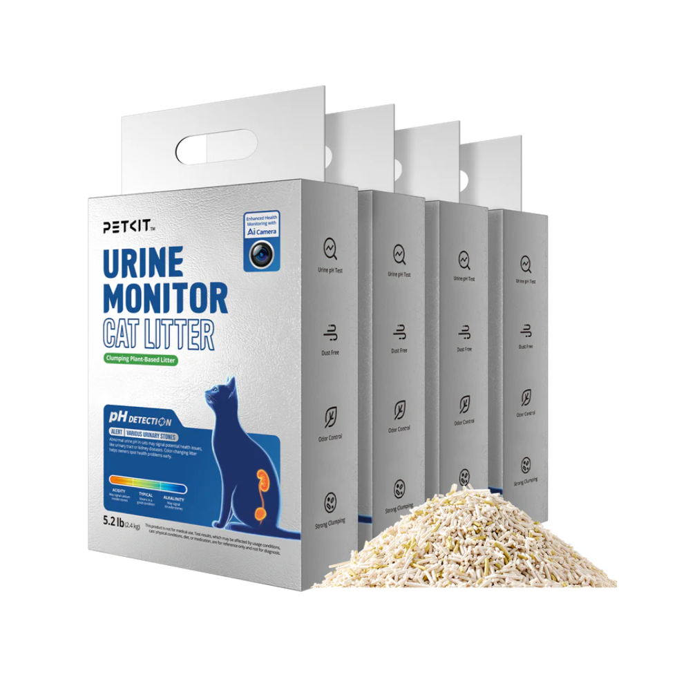 PACK X4 ARENA PETKIT URINE MONITOR PARA GATOS 2.4K – CONTROL DE PH - 1