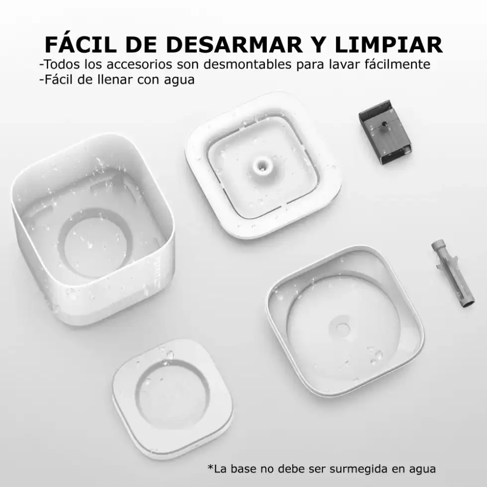 PETKIT EVERSWEET SOLO SE FUENTE INTELIGENTE 1.8 L – BLANCO - 6