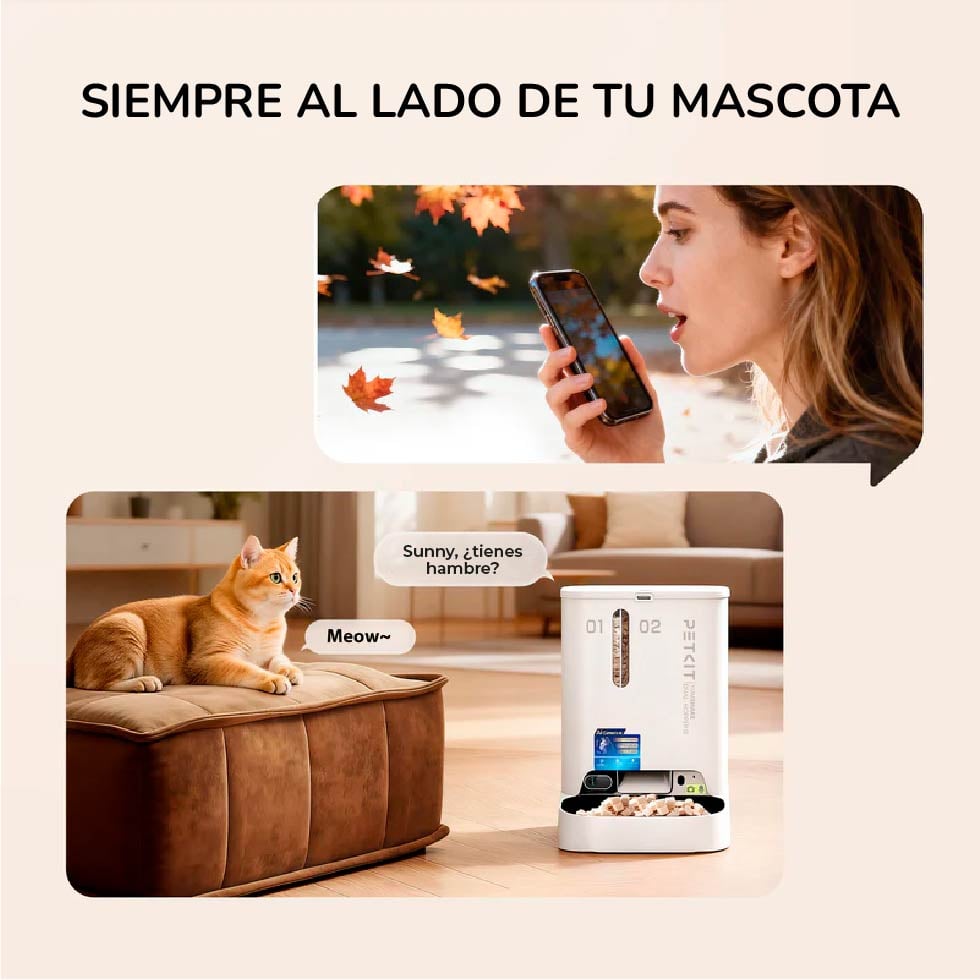 ETKIT YUMSHARE DUAL-HOPPER 2 COMEDERO INTELIGENTE CON CÁMARA - 5