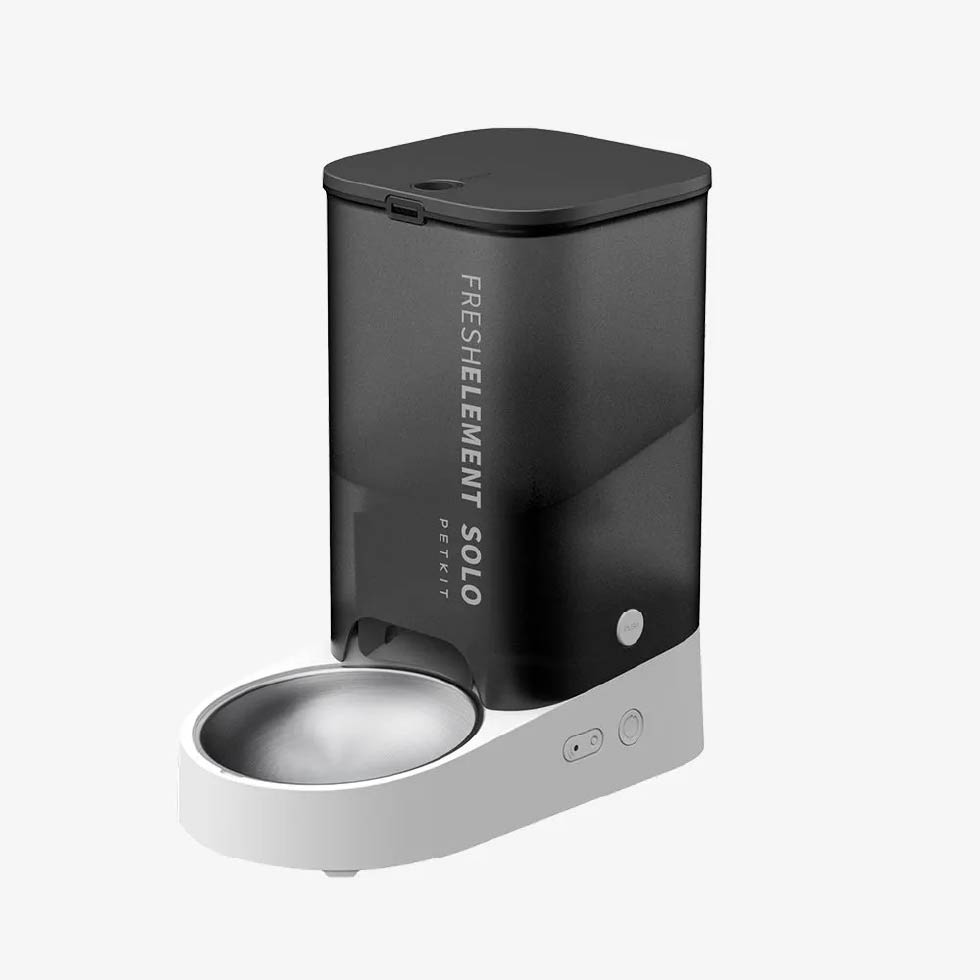 COMEDERO AUTOMÁTICO PETKIT FRESH ELEMENT SOLO 3 L - GRIS OSCURO - 1
