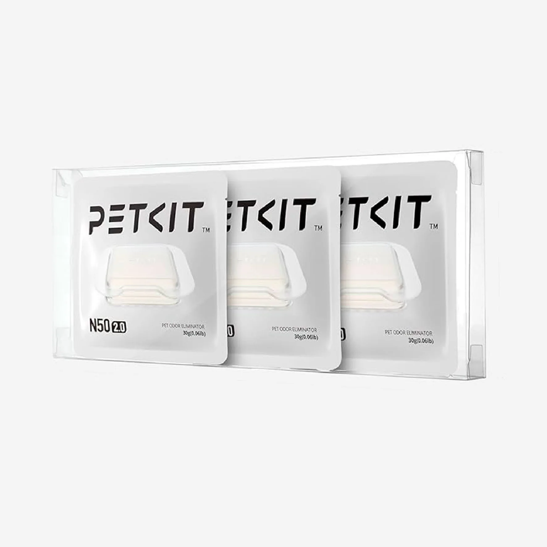 ELIMINADOR DE OLORES PETKIT N50 2.0 PARA ARENERO AUTOMÁTICO – PACK 3 - 4