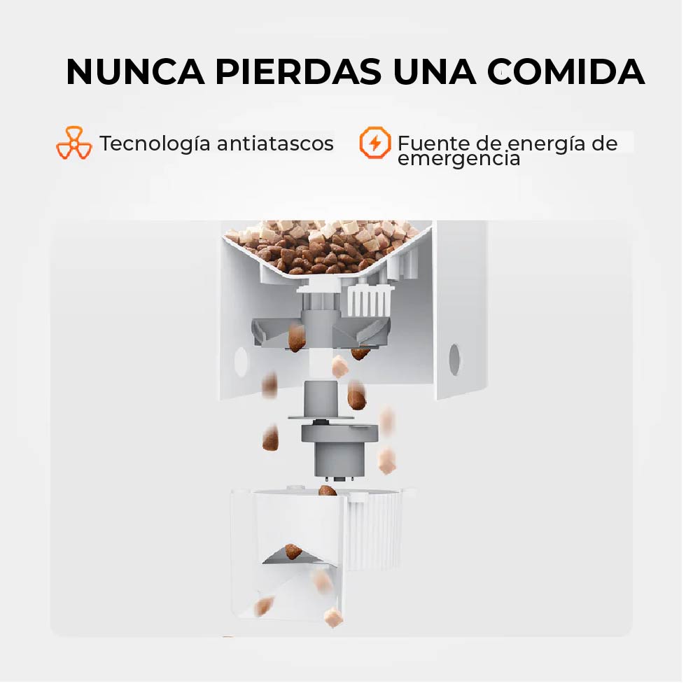 COMEDERO AUTOMÁTICO PETKIT YUMSHARE SOLO CON CÁMARA FULL HD - 7