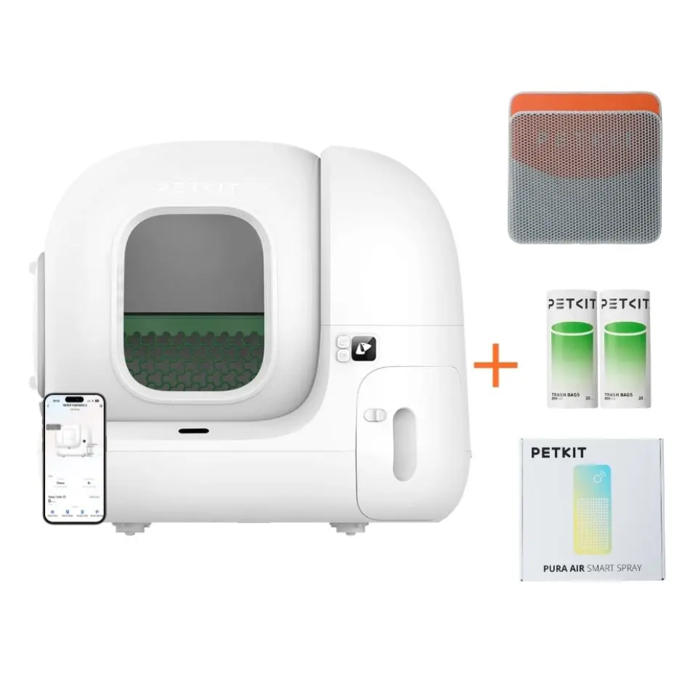 PETKIT PURAMAX 2 PREMIUM ARENERO AUTOMÁTICO PARA GATOS CON ACCESORIOS - 1