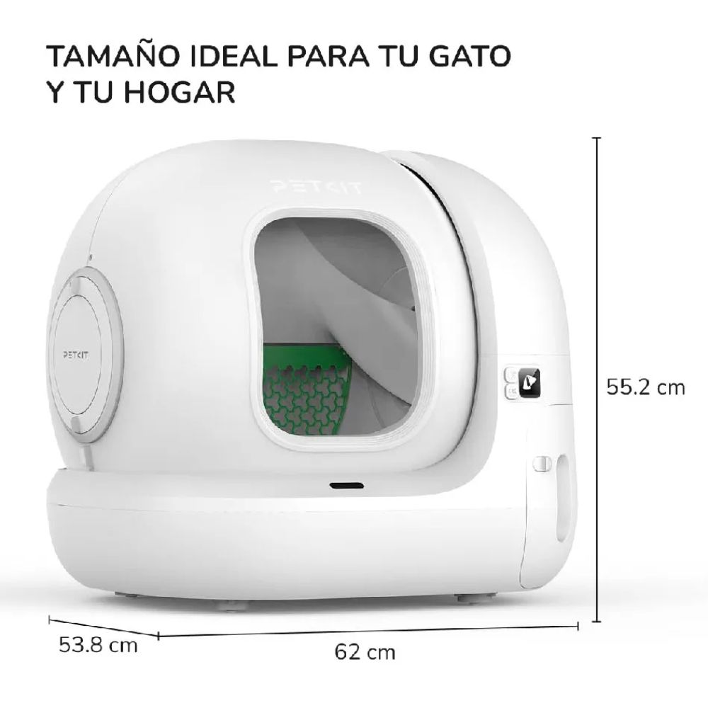 PETKIT PURAMAX 2 PREMIUM ARENERO AUTOMÁTICO PARA GATOS CON ACCESORIOS - 8