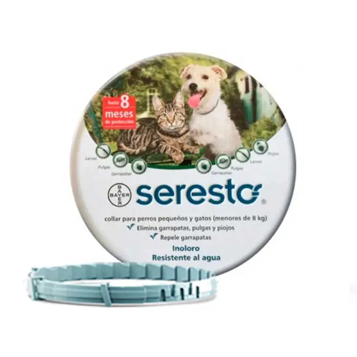 SERESTO 8 KG COLLAR ANTIPULGAS - PERROS Y GATOS - 1