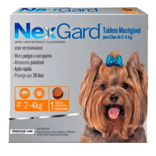 NEXGARD PERRO 2-4 KG - ANTIPULGAS - 1