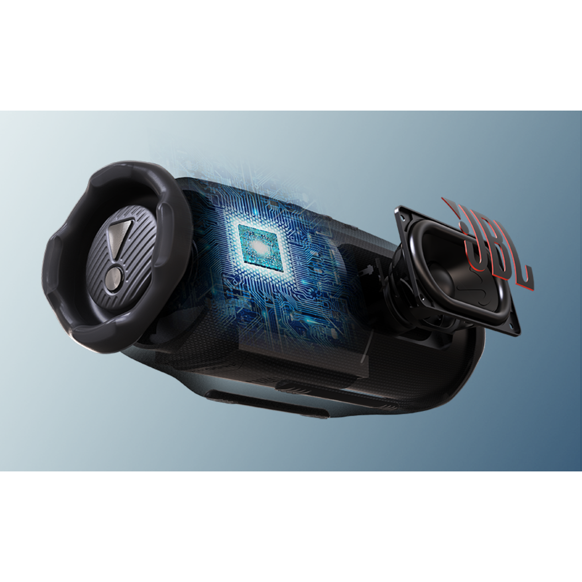 JBL PARLANTE CHARGE 6 BLUETOOTH 5.2 RESISTENTE AL AGUA 50W NEGRO - 3