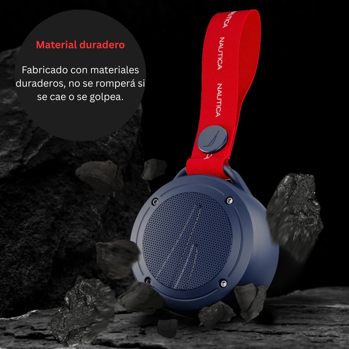 PARLANTE BLUETOOTH PORTÁTIL NAUTICA S20 NEGRO - 3
