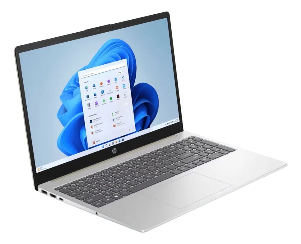 LAPTOP HP 15 TOUCH 15.6' FHD AMD RYZEN 5 7520U 8GB RAM 1TB SSD SILVER 15 FC0025WM WINDOWS 11 - 2
