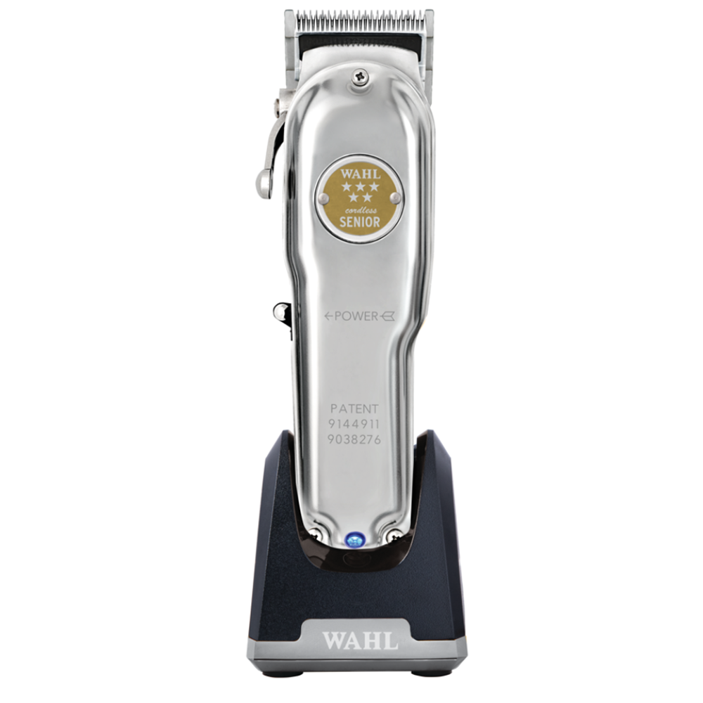 CORTADORA DE CABELLO WAHL CORDLESS SENIOR METAL EDITION INALÁMBRICA PLATEADO - 2