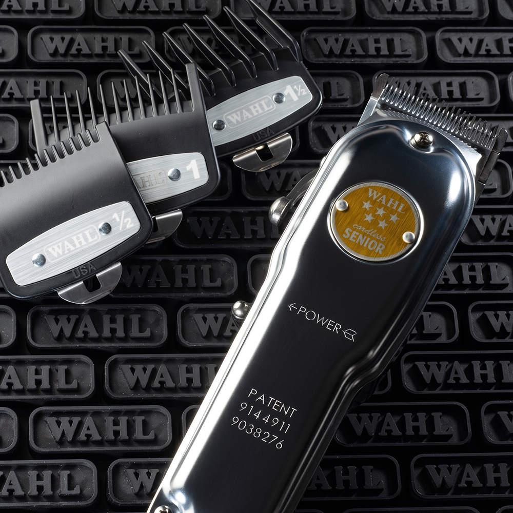 CORTADORA DE CABELLO WAHL CORDLESS SENIOR METAL EDITION INALÁMBRICA PLATEADO - 5