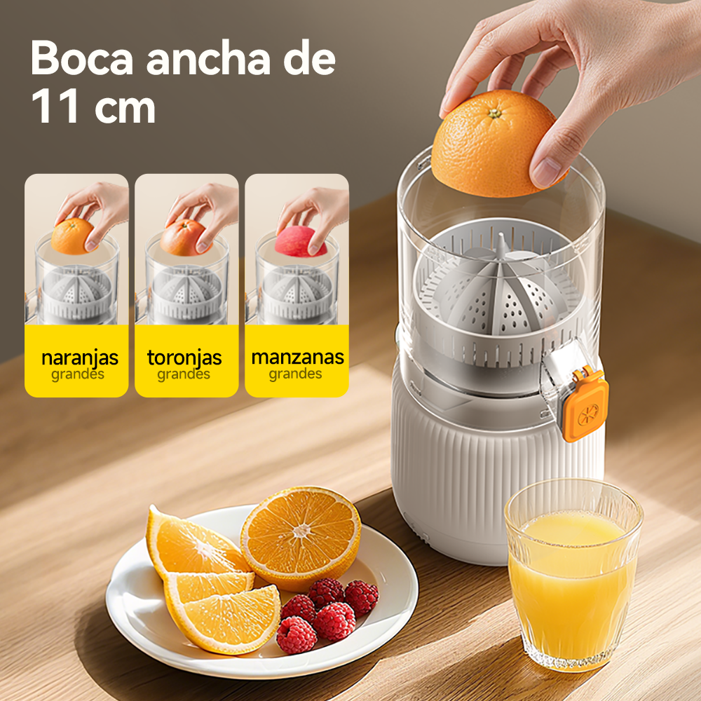 EXPRIMIDOR DE CÍTRICOS INALÁMBRICO DEERMA DEM-LC01 BLANCO - 4