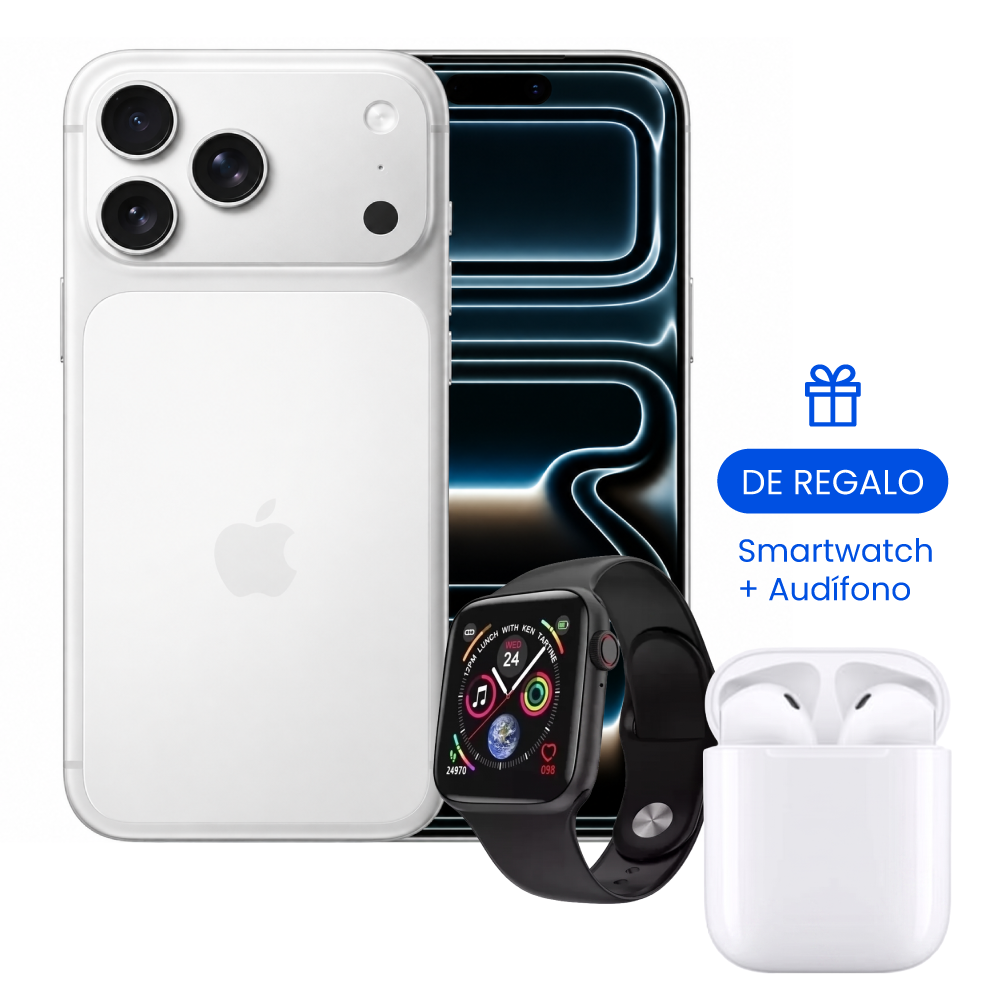 IPHONE 17 PRO MAX 256 GB - SILVER + REGALO - 1