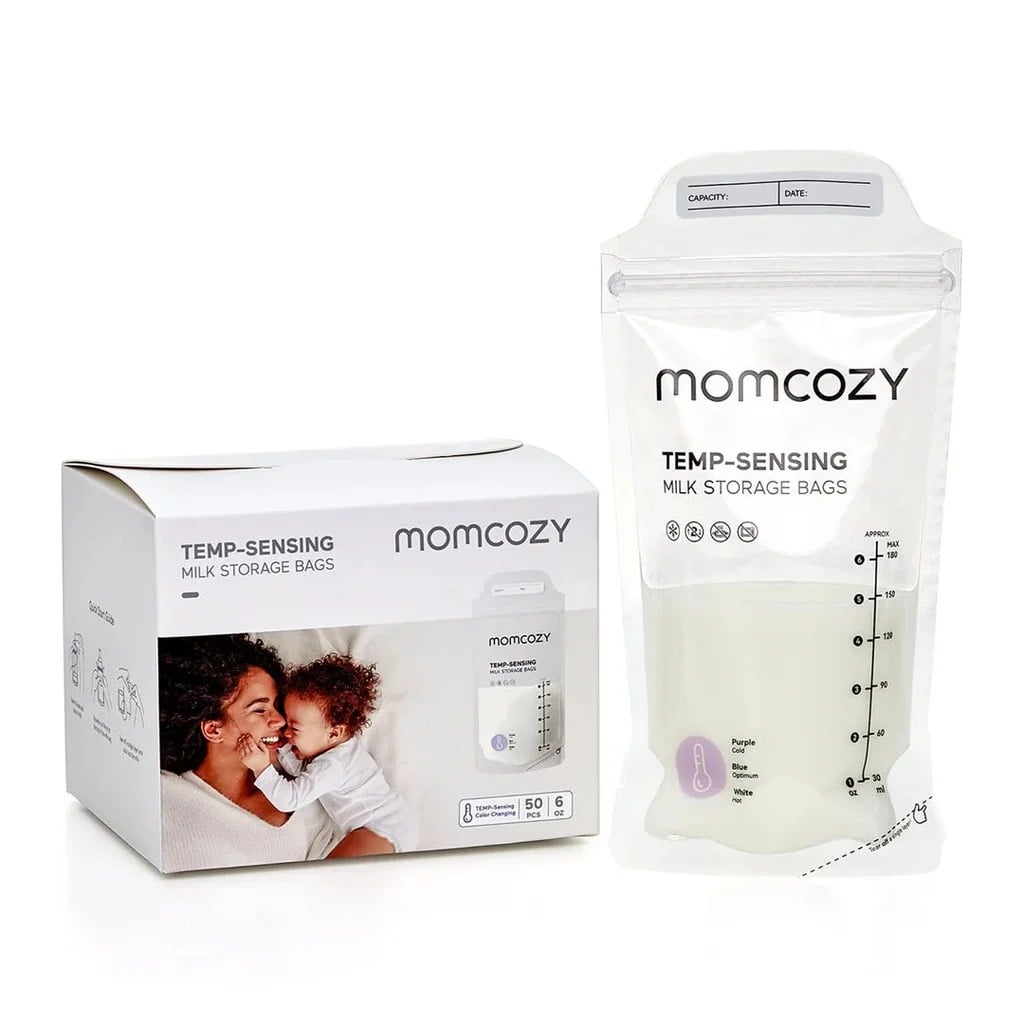 BOLSAS DE ALMACENAMIENTO DE LECHE MATERNA X50 UND 6OZ - MOMCOZY - 1