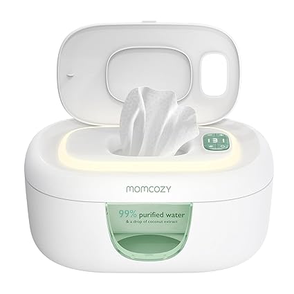 CALENTADOR DE TOALLITAS HUMEDAS PARA BEBE - MOMCOZY - 1