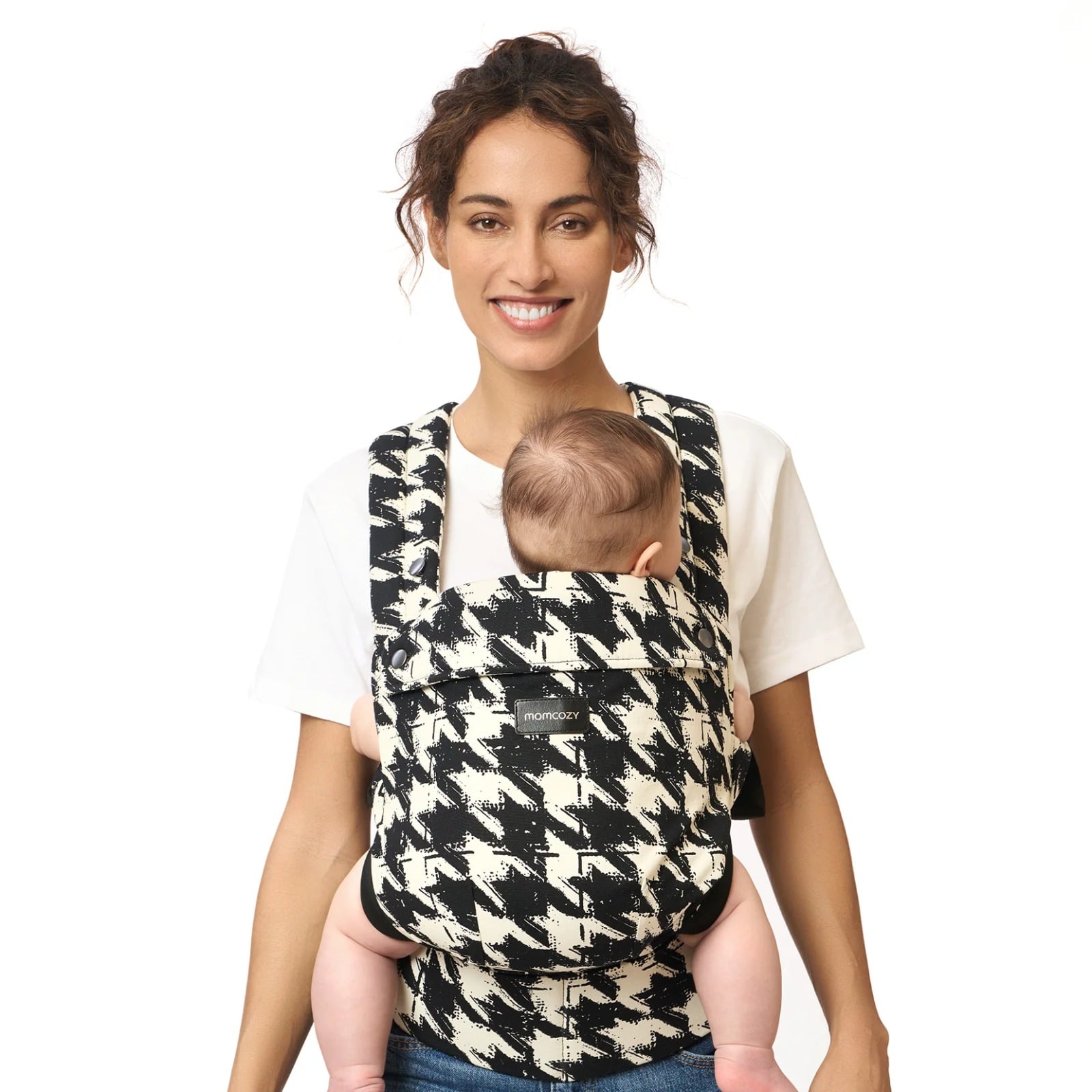 PORTABEBES PATA DE GALLO – MOMCOZY - 1