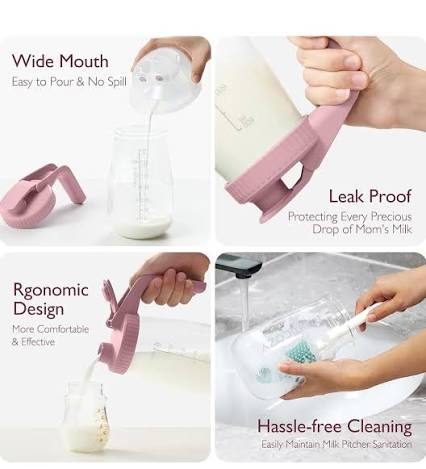 CONTENEDORES DE LECHE MATERNA MOMCOZY - ROSA - 2