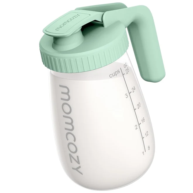 CONTENEDORES DE LECHE MATERNA MOMCOZY - VERDE - 1