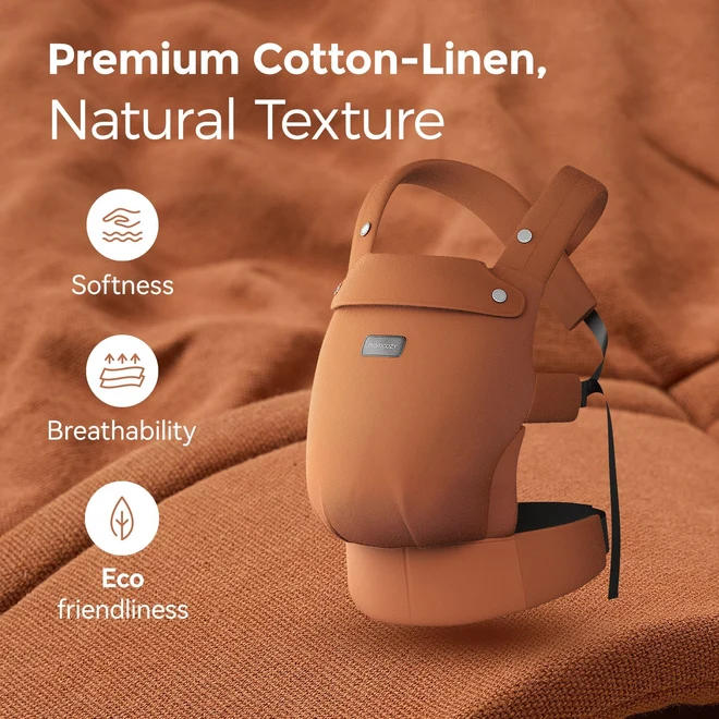 PORTABEBÉS ERGONÓMICO- SEPIA - 2