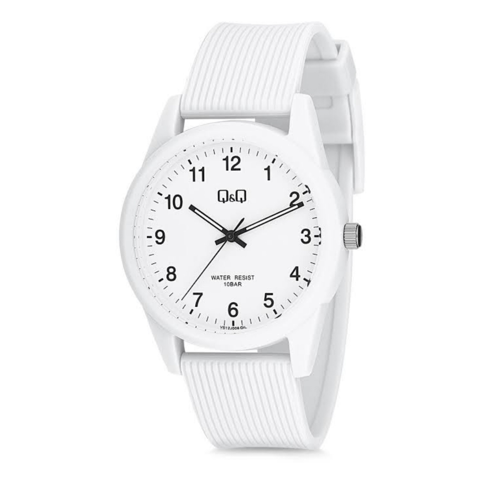 RELOJ Q&Q MUJER ANÁLOGO ACUÁTICO ORIGINAL BLANCO - 2