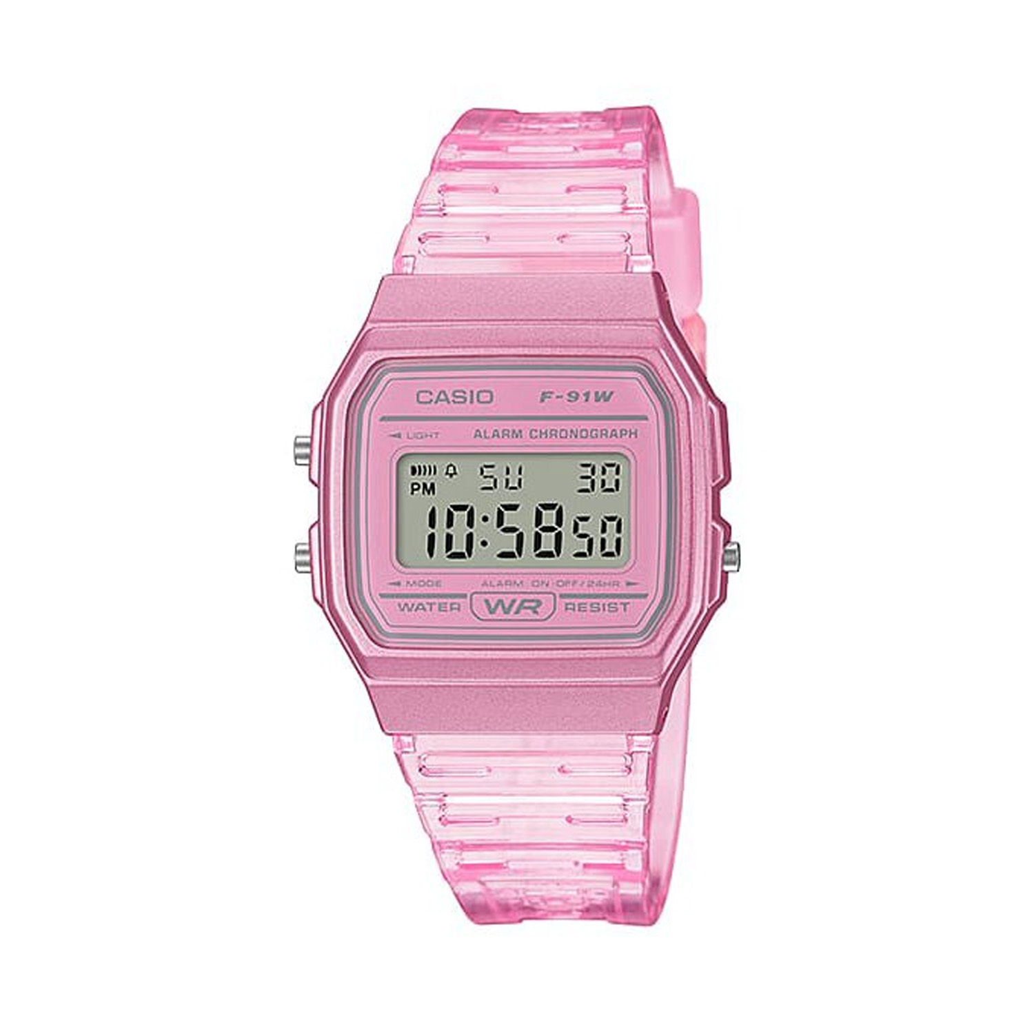 RELOJ DIGITAL PARA MUJER RESISTENTE AL AGUA COLOR ROSA - DISEÑO DEPORTIVO CON LUZ Y CALENDARIO - 1