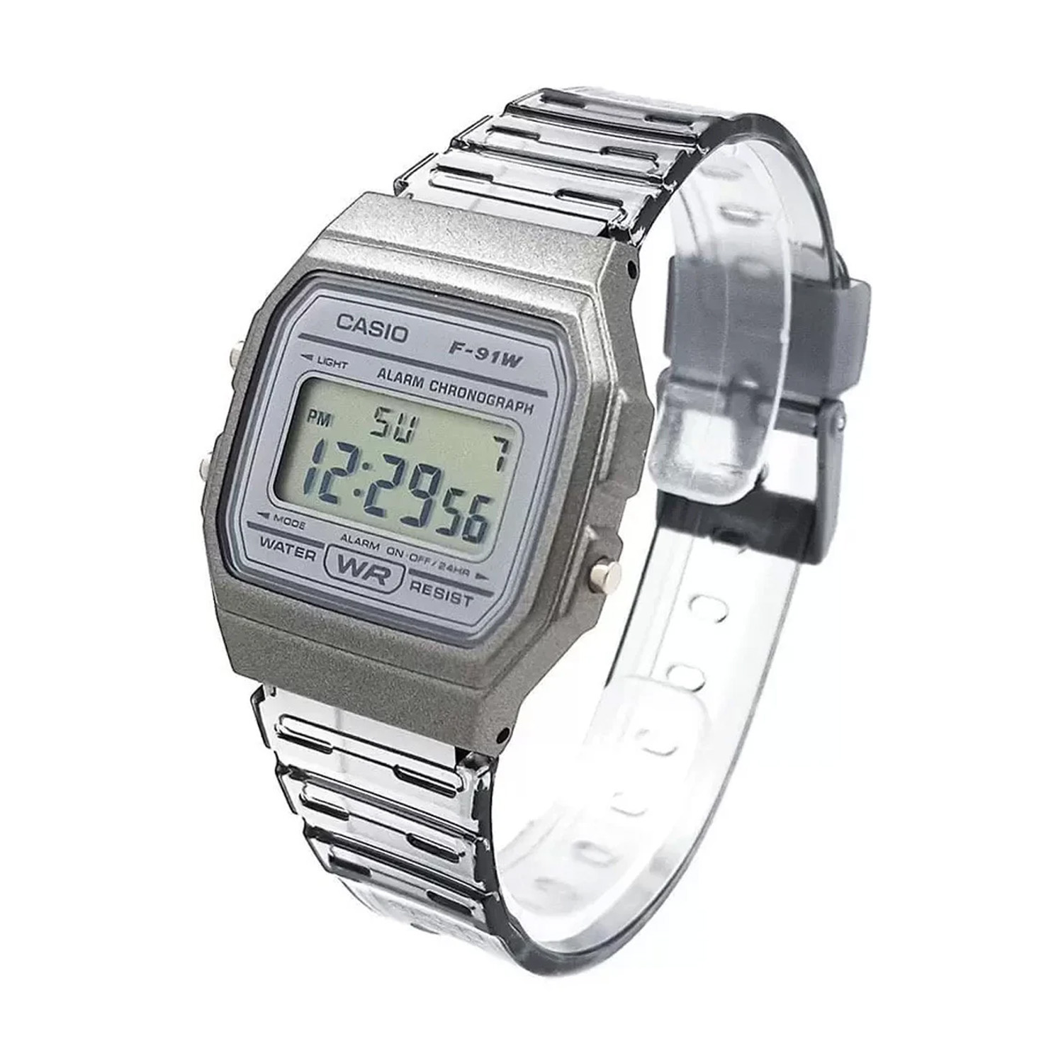 RELOJ DIGITAL MUJER RESISTENTE AL AGUA COLOR NEGRO - DISEÑO DEPORTIVO CON LUZ Y CALENDARIO IDEAL PARA REGALAR - 2