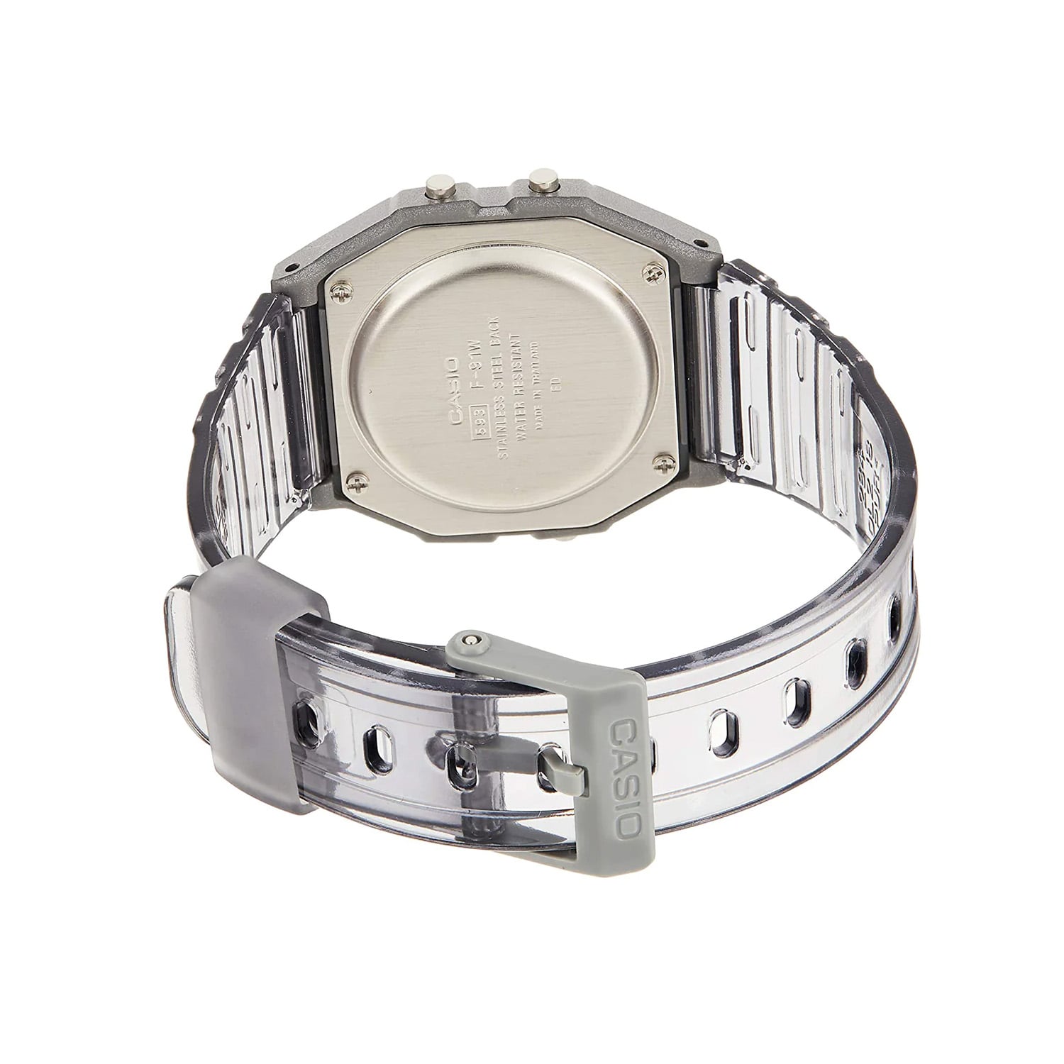 RELOJ DIGITAL MUJER RESISTENTE AL AGUA COLOR NEGRO - DISEÑO DEPORTIVO CON LUZ Y CALENDARIO IDEAL PARA REGALAR - 3