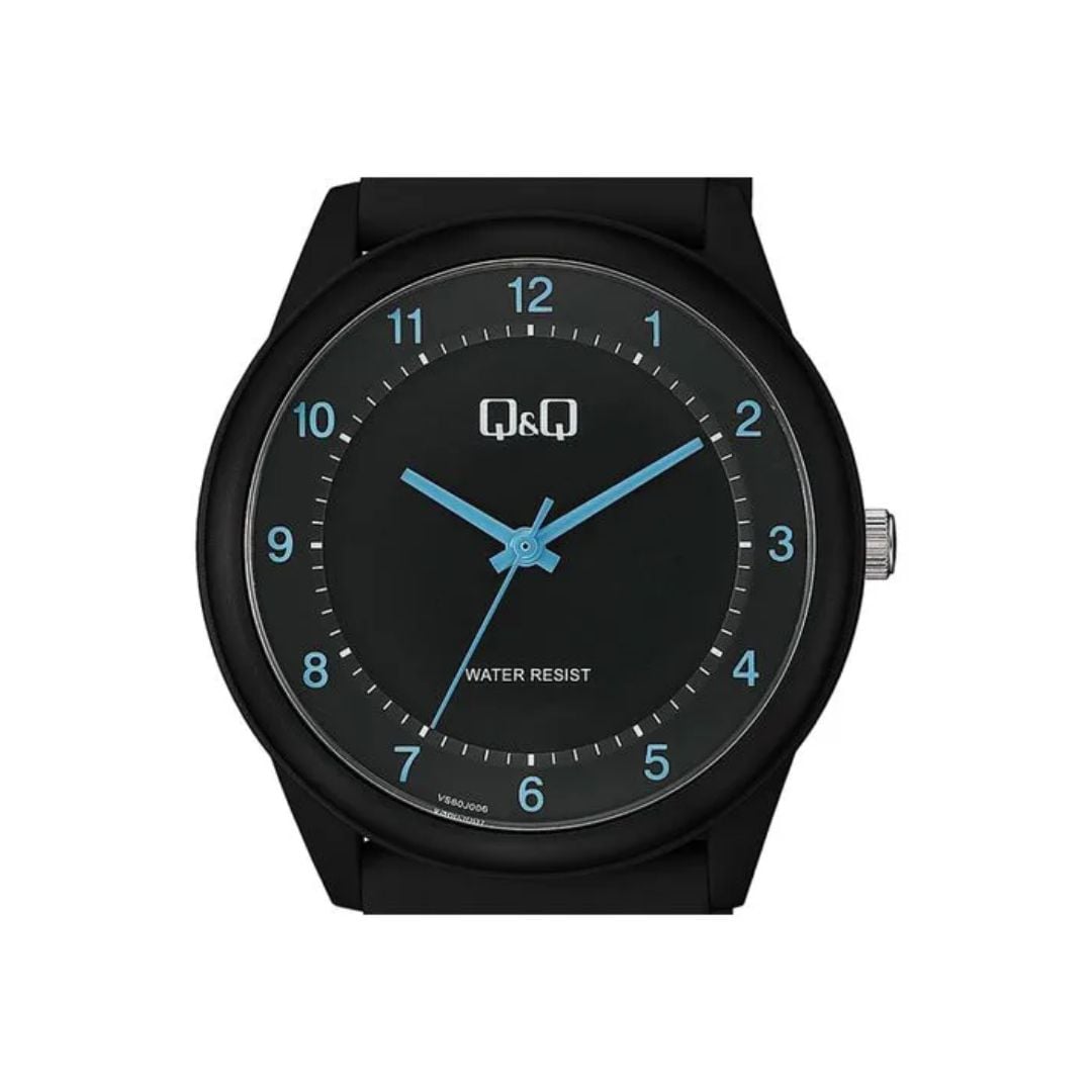 RELOJ QYQ PARA HOMBRE COLOR NEGRO ACUÁTICO Y DEPORTIVO RESISTENTE AL AGUA - IDEAL PARA REGALAR - 2