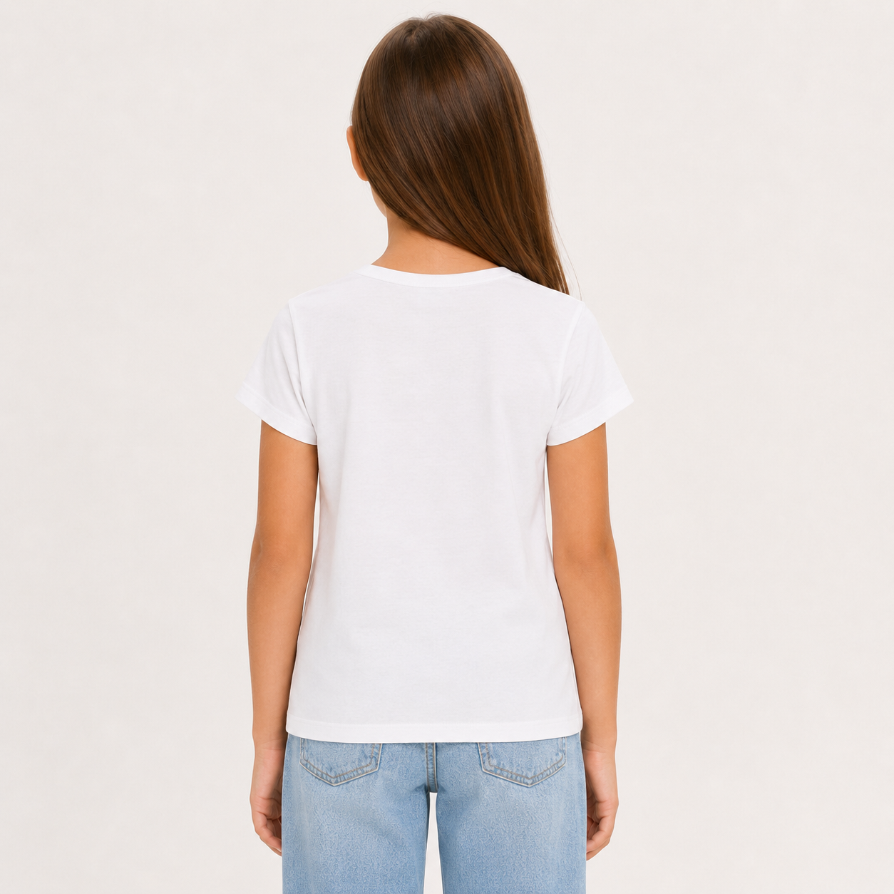 PACK DE 3 POLOS PARA NIÑA 100% ALGODÓN PIMA COLOR NEGRO AZUL Y BLANCO MANGA CORTA SUAVE Y CÓMODO - 7