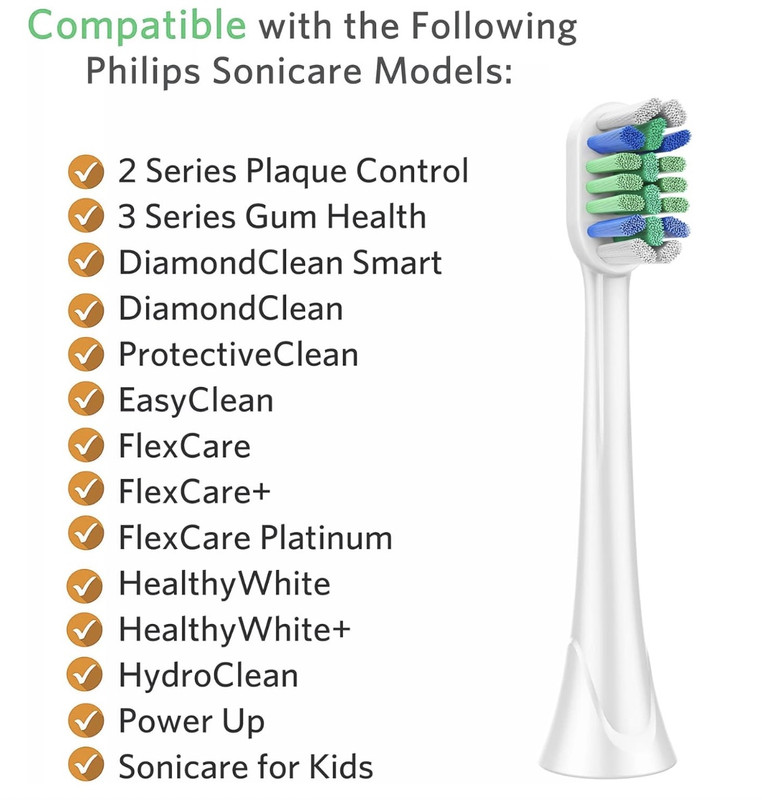 CABEZAL PHILIPS 9023-BL551 CEPILLO ELÉCTRICO COMPATIBLE SONICARE PACK 4 UNI - 4