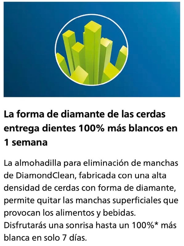 CABEZAL PHILIPS HX6064/65 REPUESTO CEPILLO ELECTRICO SONICARE DIAMOND CLIEAN W2 PACK 4 UNI - 3