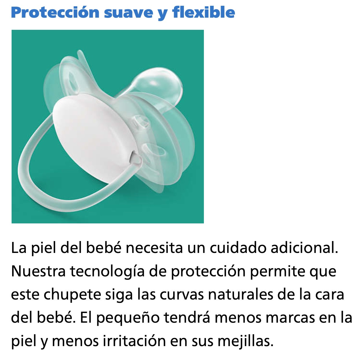 CHUPON AVENT DE 0 A 6 MESES ULTRA SOFT PACK 2 UNI CON ESTUCHE ESTERILIZADOR SCF091/07 - NIÑO - 4