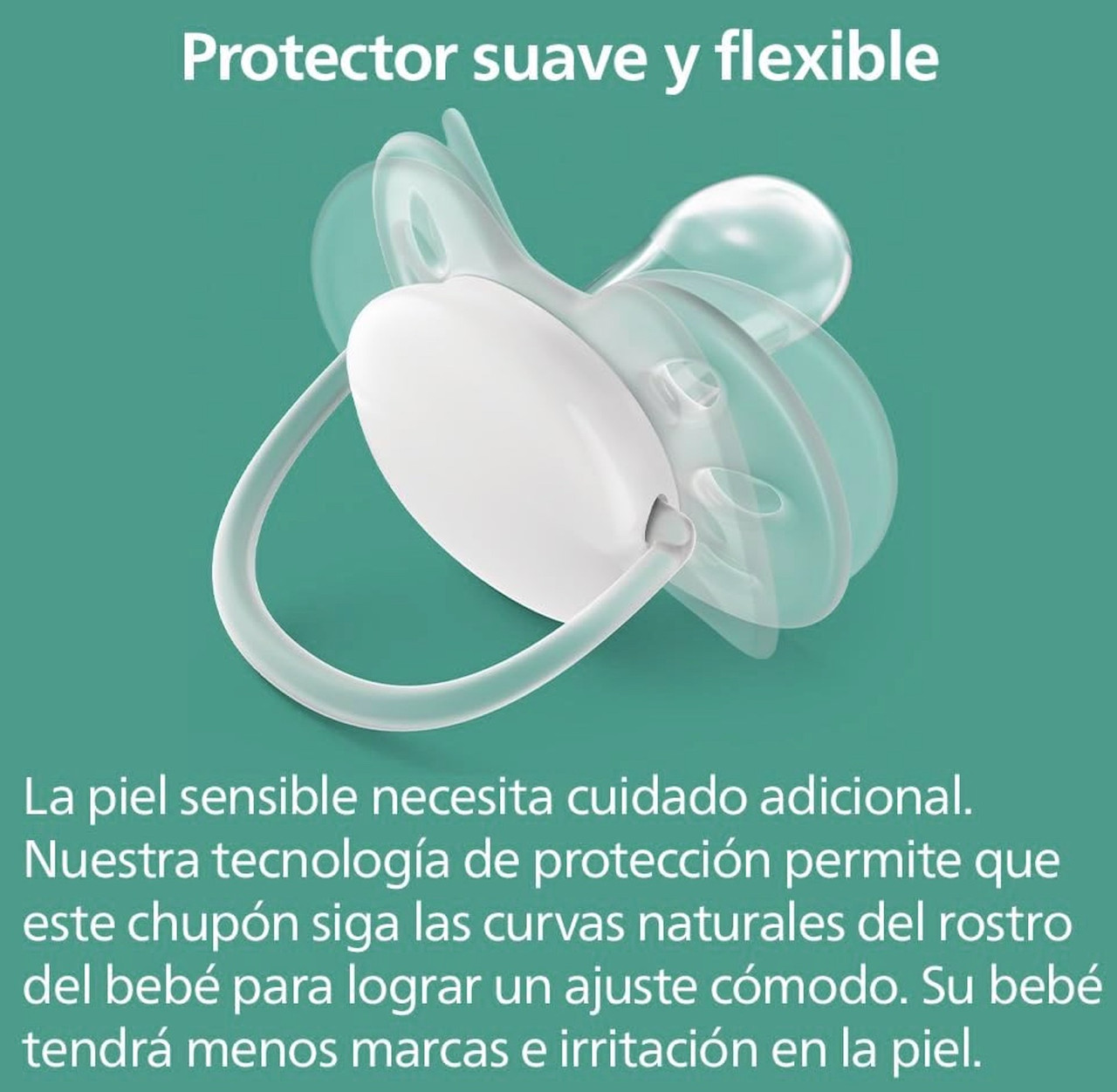 CHUPON AVENT DE 0 A 6 MESES ULTRA SOFT PACK 2 UNI CON ESTUCHE ESTERILIZADOR SCF091/07 - NIÑO - 7